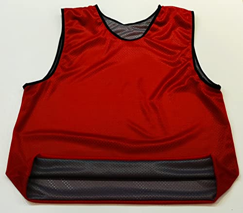 Pinnies Sport Child Youth Teen Adult 2-Color Reversible Bibs Soccer Basketball Football Scrimmage Team Jersey