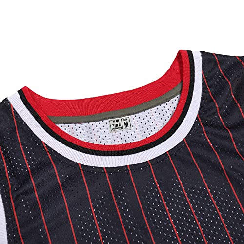 Men's Blank Basketball Jerseys Mesh Athletic Sports Shirts Plain Performance Team Uniforms