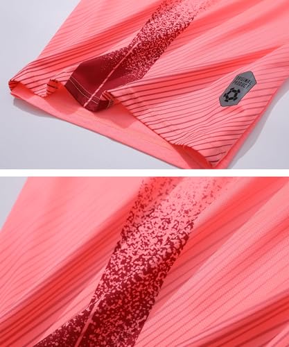 Boy's 2-Pack Soccer Jersey and Short Sets Quick Dry Sports Team Training Uniform Knit