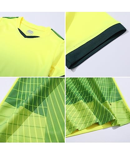 Kids Soccer Jersey Sports Team Training Shirt and Shorts Uniform