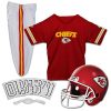 515WNEKvObL.jpg NFL Youth Football Uniform Set for Boys & Girls - Includes Helmet, Jersey & Pants with Chinstrap + Numbers