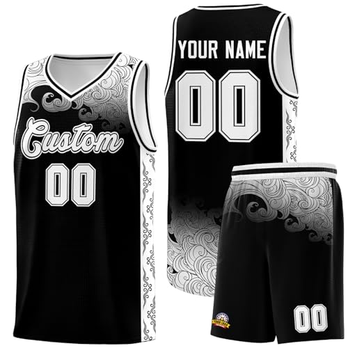 Custom Basketball Jerseys Personalized Team Uniform Shorts Sets Printed Name Number for Youth Men Boys