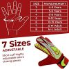 Soccer Goalie Goalkeeper Gloves for Kids Boys Children Football Gloves with Strong Grips Palms