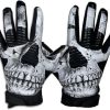 Sports Back of Hand Wide Receiver Football Gloves, Ultra-Tack Sticky & Grip, No Slip - Adult & Youth