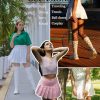 Women Pleated Skirt Tennis Golf Skorts with Lining Shorts Athletic Pleated Skirts for Women