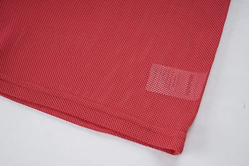 12 Pack Scrimmage Vest/Team Training Jerseys/Sports Pinnies/Practice Jerseys/Soccer Bibs with Carry Bag