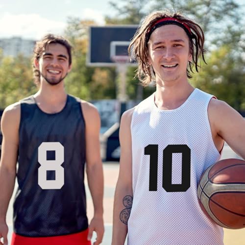 358 Pcs Iron on Letters and Numbers, 8 Inch and 3 Inch Heat Transfer Numbers with 2 Inch iron on letters for clothing, Jersey