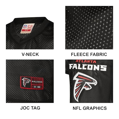 Youth NFL Official Uniform Set - Includes Super Soft Jersey, Pants, Iron on Numbers & Team Sticker Set