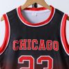 Basketball Jerseys 23# for Kids Youth Sports T-Shirt Jersey Boys Girls Gradient Basketball Uniform Set 6-16Years