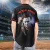 51IiNvFInYL.jpg Horror Jersey, Halloween Baseball Jersey, Horror Movie Shirts Short Sleeve, Gifts for Horror Lover