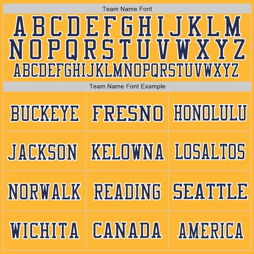 Custom Football Jersey Uniform, Gold Collection, Personalized Stitched Printed Team Name, Number for Men Women Youth