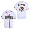 Men's Mexico Eagle Jersey Button Down Short Sleeve Hip Hop Baseball Jersey Stitched