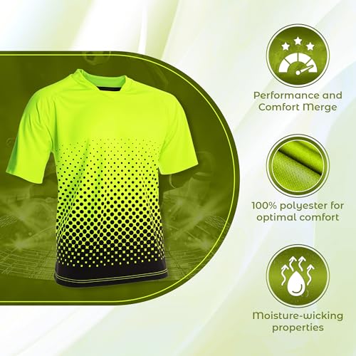 Ventura Short Sleeve Goalkeeper Jersey – Lightweight, Moisture-Wicking, Sublimated Design for Adult Soccer Goalies
