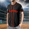 51UATxF5J3L.jpg Horror Jersey, Halloween Baseball Jersey, Horror Movie Shirts Short Sleeve, Gifts for Horror Lover