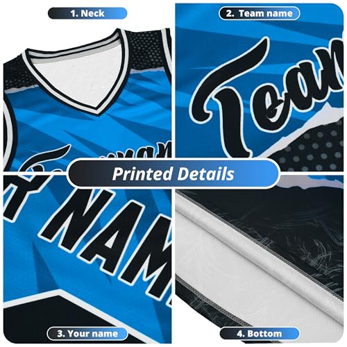 Custom Basketball Jerseys Personalized Team Uniform Shorts Sets Printed Name Number for Youth Men Boys