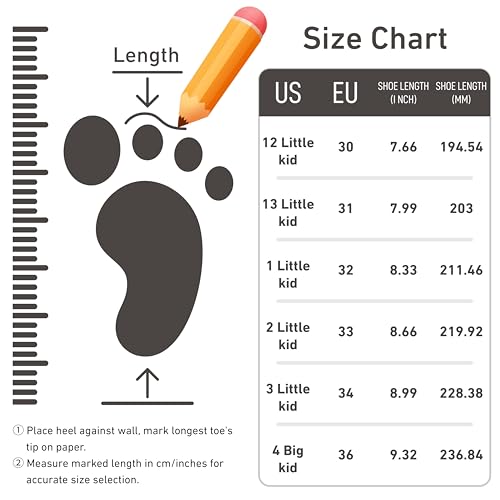 Unisex-Child Tennis Sneakers School Cheer Shoes for Boys Girls Non Slip Casual Uniform Dress Shoes for Little Kid/Big Kid
