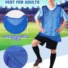 36 Pcs Adult Pinnies Scrimmage Vests Youth Pinnies Team Practice Jerseys for Sports Soccer Football Basketball Practice
