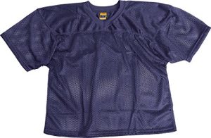 Sports ProMark Football/Lacrosse Adult Waist Length, Polyester Mesh Practice Jersey (Navy Blue, Adult Large/X-Large)