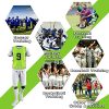 Numbered Soccer Pennies, Scrimmage Vest Sports Pinnies, Team Practice Pinnies, Soccer Bibs Training Vest for Adult Youth 6pcs