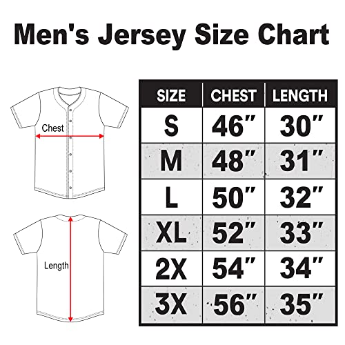 Blank Baseball Jersey for Men Women Full Button Up Short Sleeves Shirts Hip Hop Hipster Sports Uniforms