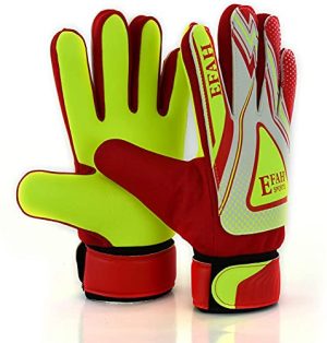 Soccer Goalie Goalkeeper Gloves for Kids Boys Children Football Gloves with Strong Grips Palms