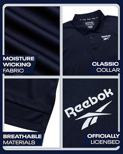 Boys Polo Shirt - 2 Pack Short Sleeve Collared Polo Shirts School Uniform for Boys - Athletic Performance Golf Shirts