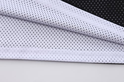 Men's Reversible Basketball Jersey Blank Mesh Jersey Team Basketball Uniforms Sport Shirts S-XXL