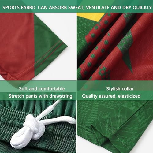 Boy's Soccer Jerseys for Kids Outdoors Football Team Training Uniform Kit Boys Girls Youth Child Sport Fan Jersey