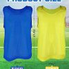 36 Pcs Adult Pinnies Scrimmage Vests Youth Pinnies Team Practice Jerseys for Sports Soccer Football Basketball Practice