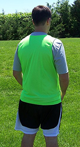 Soccer Pinnies – Mesh Jersey Vest for Scrimmage Practice, Soccer Pennies and Training Bibs