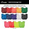 unisex-adult Mesh Practice Scrimmage Vest Regular and Numbered (Youth and Adult) - Pack of 12