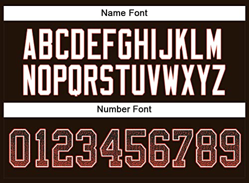 Custom Football Jersey, Personalize Football Practice Uniform, Design Any Name and Number for Your Event or Team