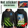 High Visibility Reflective Safety Hoodie Customize Logo Protective Workwear Team Uniform