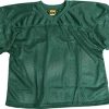 ProMark Football/Lacrosse Adult Waist Length, Polyester Mesh Practice Jersey (Dark Green, Adult Small/Medium)