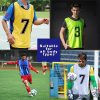Numbered Soccer Pennies, Scrimmage Vest Sports Pinnies, Team Practice Pinnies, Soccer Bibs Training Vest for Adult Youth 6pcs