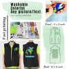 High Visibility Reflective Safety Vest Sleeveless Jacket Customize Logo Outdoor Activity Team Work Uniform