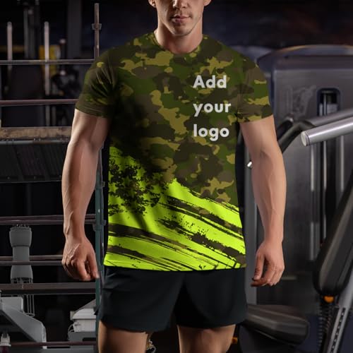 Hi-Vis Safety T-Shirt Customize Logo US Flag Reflective Security Shirts Team Work Uniform