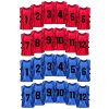 Scrimmage Training Vest Team Sports Pinnies Reversible Numbered Soccer Team Pennies Kids Youth Adult Jerseys (24 Pack)