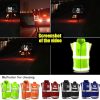 High Visibility Reflective Safety Vest Sleeveless Jacket Customize Logo Outdoor Activity Team Work Uniform
