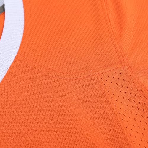 Plain Men's Football Jerseys for Unisex V-Neck Fitness T-Shirts Workout Outfits Casual Party Tops