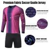 Children's soccer goalkeeper jersey youth children's team uniforms men's long-sleeve set shorts