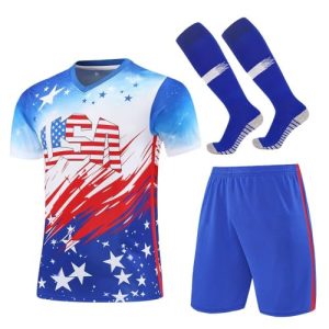 Children's soccer jersey youth sports uniform kids training uniform for boy and girl