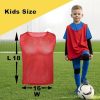Youth Scrimmage Vests & Soccer Pennies – Breathable Mesh Soccer Pinnies, Pennies for Sports Youth