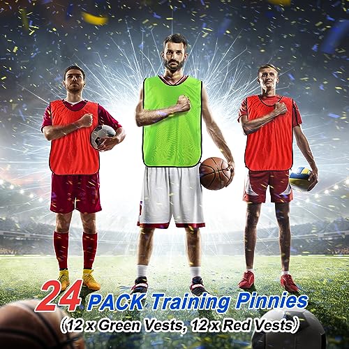 Scrimmage Vest Soccer Pennies Soccer Jersey Training Vests Team Sports Pinnies Football Practice Jerseys for Adults